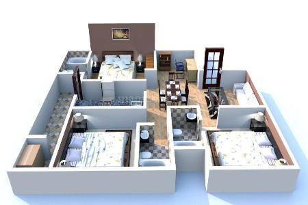 RHB Dwarka Apartment in Mansarovar, Jaipur: Price, Brochure, Floor Plan ...