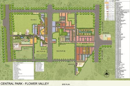 Buy 2 Bhk Builder Floor Apartment In Central Park Flower Valley Fleur Villas Sohna Sector 32 Gurgaon 1093 Sq Ft