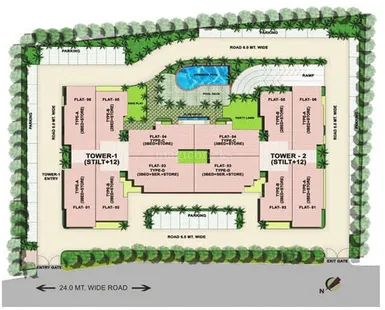 Indraprastha Grand in Vrindavan Yojana, Lucknow: Price, Brochure - Main Image