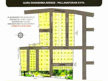 Pallavapuram Guru Dhakshina Avenue in Thirumalpur, Kancheepuram: Price ...