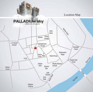 3BHK Multistorey Apartment for Resale in Palladium Sky at Adajan 3BHK Multistorey Apartment for Resale in Palladium Sky at Adajan