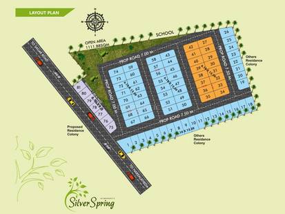 Silver Spring in Airport Road, Bhopal: Price, Brochure, Floor Plan, Reviews