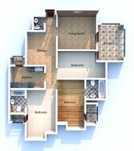 Baroda House Apartment in Sector 10 Dwarka, New Delhi: Price