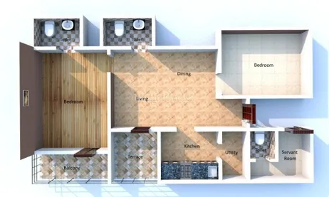 DDA Akshardham Apartments in Sector 19 Dwarka, New Delhi: Price