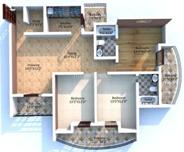 Ramprastha Greens Royal Park in Vaishali, Ghaziabad: Price