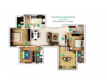 Gera Song of Joy Phase in Kharadi, Pune: Price, Brochure, Floor