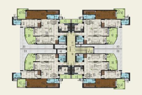 Rent 3 BHK Flat/Apartment in Golden Sand Appartments Zirakpur