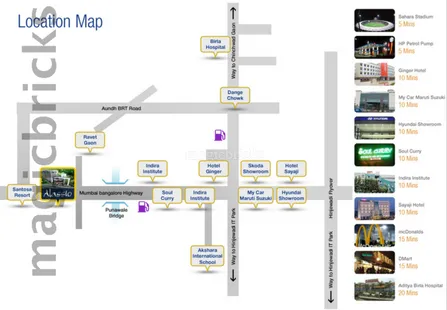 Alassio Ressidency in Ravet, Pune: Price, Brochure, Floor Plan
