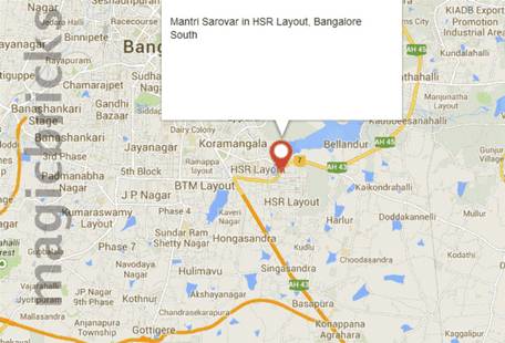 hsr layout bangalore map Mantri Sarovar In Hsr Layout Bangalore Magicbricks hsr layout bangalore map