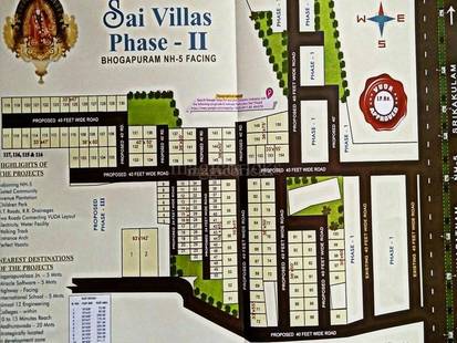 Sai Villas in Bhogapuram, Visakhapatnam: Price, Brochure, Floor Plan