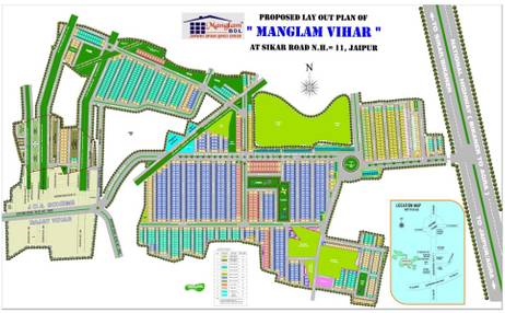 Manglam Vihar in Sikar Road, Jaipur: Price, Brochure, Floor Plan, Reviews