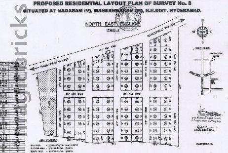 North East Enclave in Nagaram, Hyderabad: Price, Brochure, Floor Plan ...