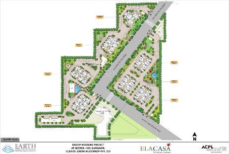 Earth Elacasa In Sector 107 Gurgaon Price Brochure Floor Plan Reviews