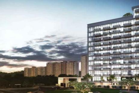 942 sq ft 2 BHK Floor Plan Image - Hallmark Infrastructure Emerald  Available for sale 