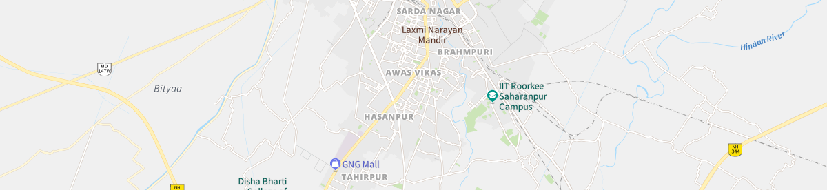 Avas vikas colony, Saharanpur: Map, Property Rates, Projects, Photos ...