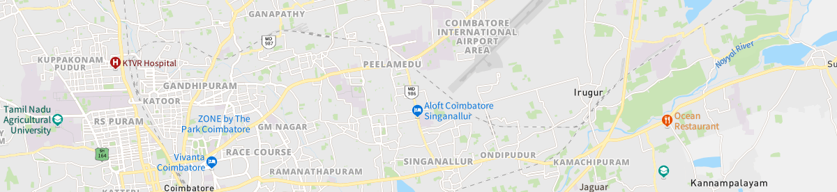 Siva Nagar Uppilipalayam, Coimbatore: Map, Property Rates, Projects ...