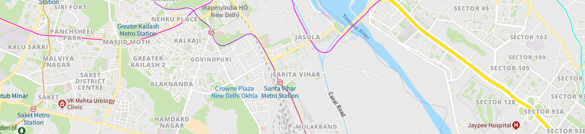 Sarita Vihar Delhi Map Sarita Vihar, New Delhi: Map, Property Rates, Projects, Photos, Reviews,  Info