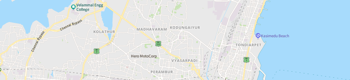 Kodungaiyur, Chennai: Map, Property Rates, Projects, Photos, Reviews, Info