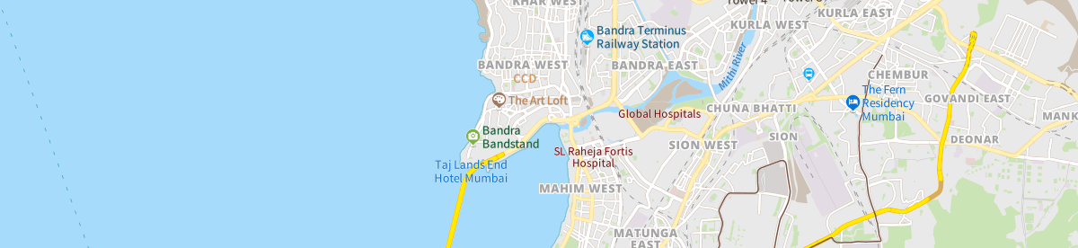 Bandra Reclamation Mumbai Map Property Rates Projects Photos 94250 MAP