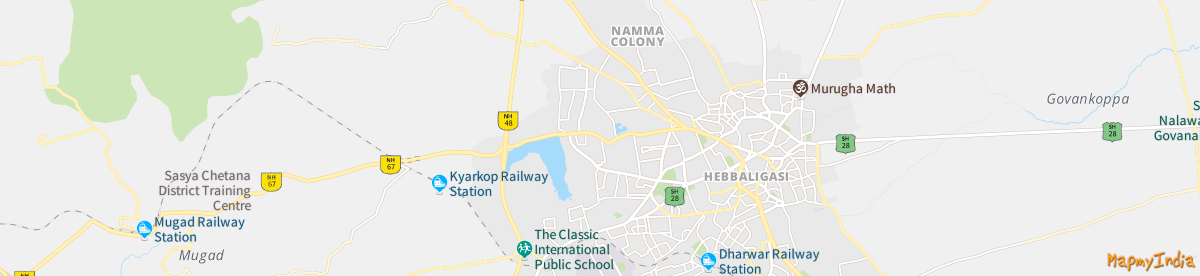 Dharwad Goa Road, Dharwad: Map, Property Rates, Projects, Photos ...