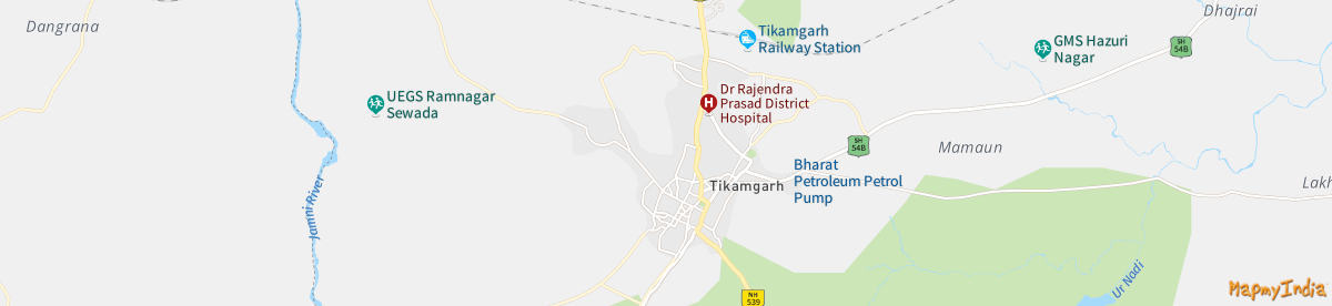 Civil Line, Tikamgarh: Map, Property Rates, Projects, Photos, Reviews, Info