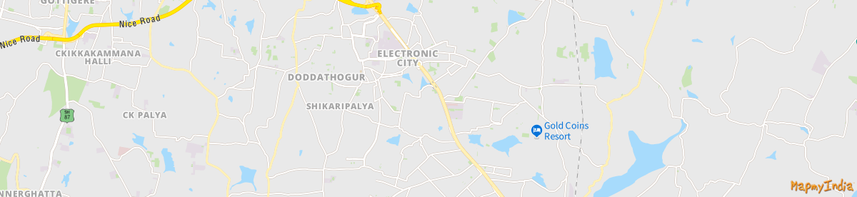 Veer Sandra Electronic City, Bangalore: Map, Property Rates, Projects ...