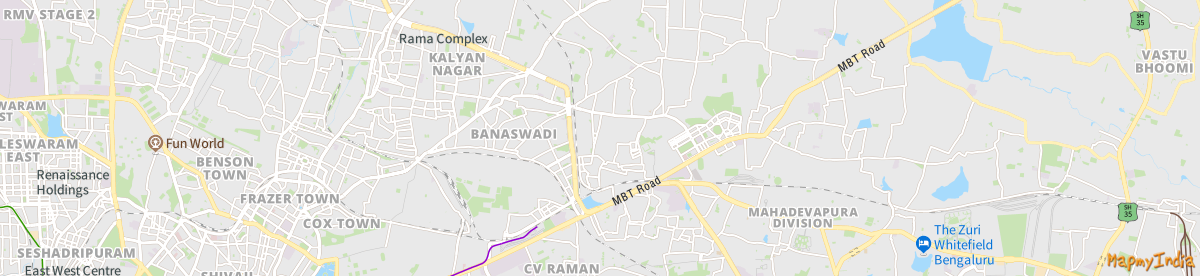 SP Naidu Layout Ramamurthy Nagar, Bangalore: Map, Property Rates ...