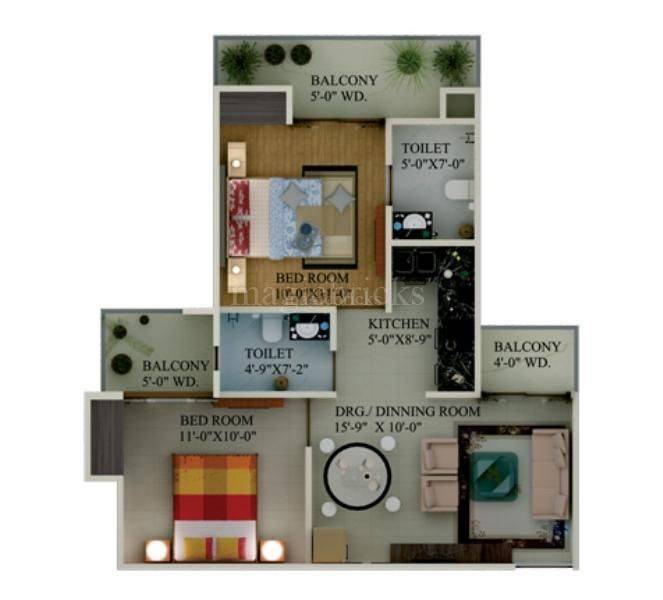 Supertech Green Vilage Meerut in Delhi Bye Pass, Meerut Price