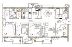 Apartment in the seven lamps - prithvi estates.