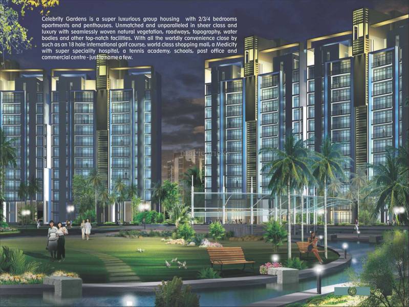 Celebrity Gardens in Sushant Golf City, Lucknow by Levana Group