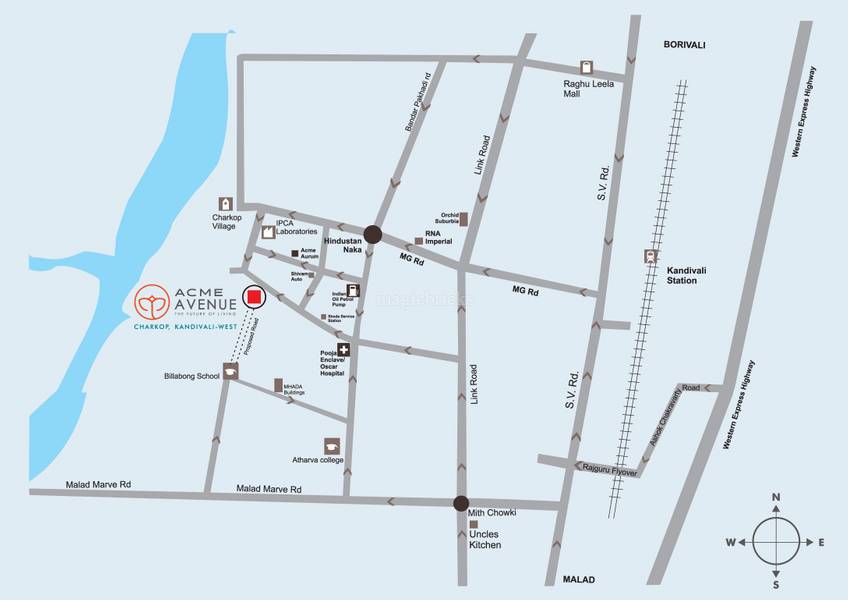 Acme Avenue in Kandivali West, Mumbai Price, Brochure, Floor Plan, Reviews