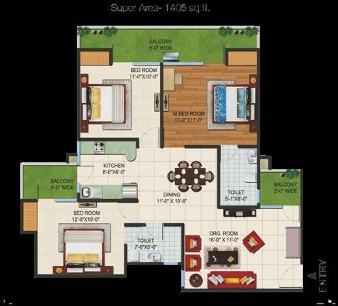 Supertech Czar Suites in Omicron 1, Greater Noida Price, Brochure