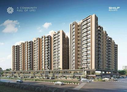 3BHK Multistorey Apartment for New Property in Shilp Revanta at Shela 3BHK Multistorey Apartment for New Property in Shilp Revanta at Shela