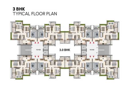 3BHK Multistorey Apartment for New Property in Jagatpur 3BHK Multistorey Apartment for New Property in Jagatpur