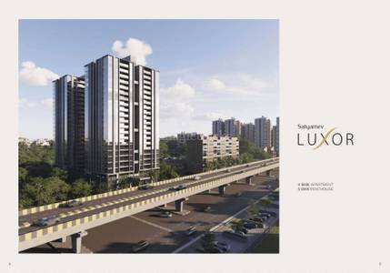 4BHK Multistorey Apartment for New Property in Satyamev Luxor at Dev Kutir 1, Ambli 4BHK Multistorey Apartment for New Property in Satyamev Luxor at Dev Kutir 1, Ambli