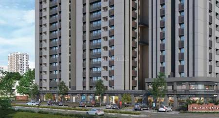 3BHK Multistorey Apartment for New Property in Sheladia Sarva at Shela 3BHK Multistorey Apartment for New Property in Sheladia Sarva at Shela