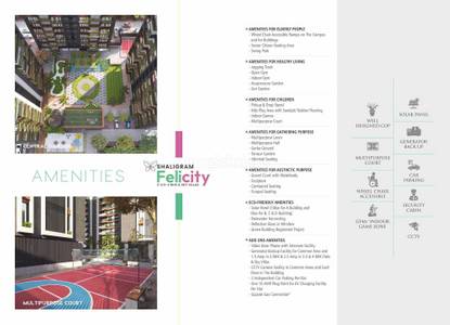 4BHK Multistorey Apartment for New Property in Shaligram Felicity at Pal 4BHK Multistorey Apartment for New Property in Shaligram Felicity at Pal