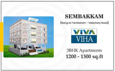 3BHK Multistorey Apartment for New Property in Sembakkam 3BHK Multistorey Apartment for New Property in Sembakkam