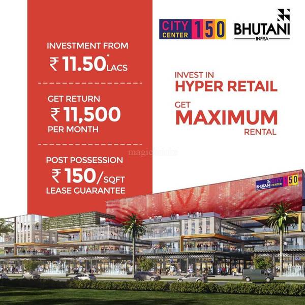 Bhutani City Center 150 in Sector 150 , Noida Price, Brochure, Floor