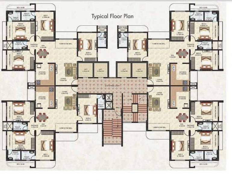 Thakur Jewel Tower in Kandivali East, Mumbai Price, Brochure, Floor