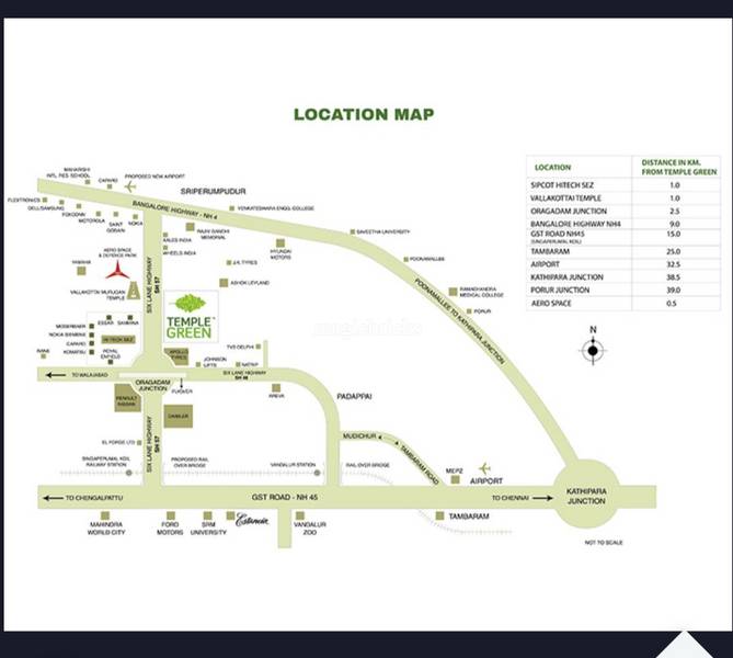 Arun Excello Temple Green in Oragadam, Chennai Price, Brochure, Floor