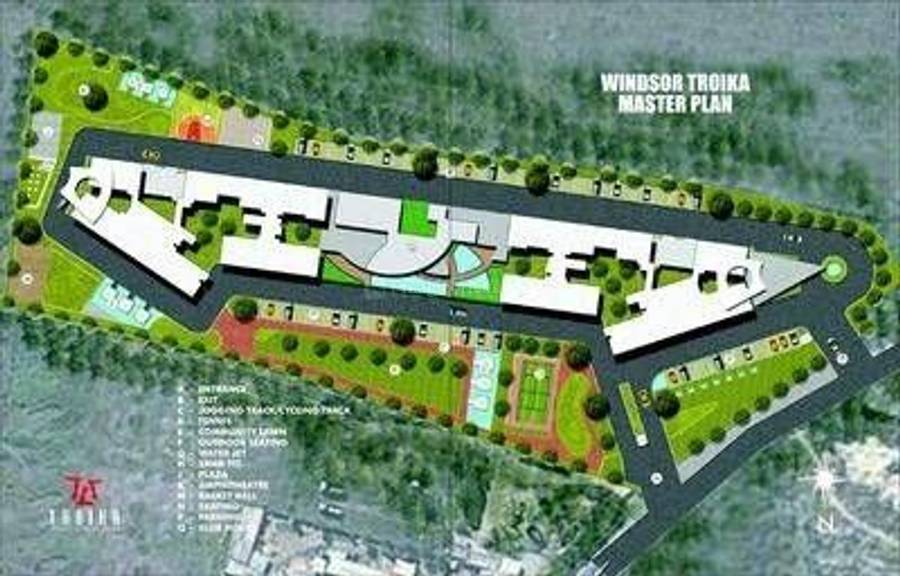 Windsor Troika in Begur Road, Bangalore Price, Brochure, Floor Plan