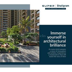 3BHK Multistorey Apartment for New Property in Super Shaligram at Devnagar, Gota 3BHK Multistorey Apartment for New Property in Super Shaligram at Devnagar, Gota