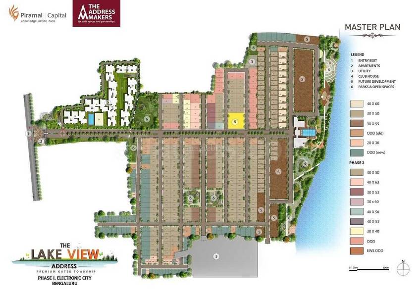 The Address The Lake View Address Plots in Electronic City, Bangalore