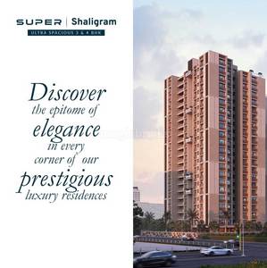 3BHK Multistorey Apartment for New Property in Super Shaligram at Gota 3BHK Multistorey Apartment for New Property in Super Shaligram at Gota