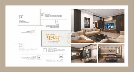 3BHK Multistorey Apartment for New Property in Serenity Satyam at South Bopal, Bopal 3BHK Multistorey Apartment for New Property in Serenity Satyam at South Bopal, Bopal