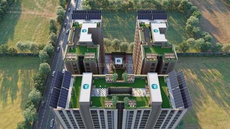 3BHK Multistorey Apartment for New Property in Turquoise Greenz at Shela 3BHK Multistorey Apartment for New Property in Turquoise Greenz at Shela