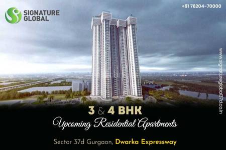 3BHK Multistorey Apartment for New Property in Signature Global City 37D at Sector 37D, Delhi Gurgaon Expressway 3BHK Multistorey Apartment for New Property in Signature Global City 37D at Sector 37D, Delhi Gurgaon Expressway
