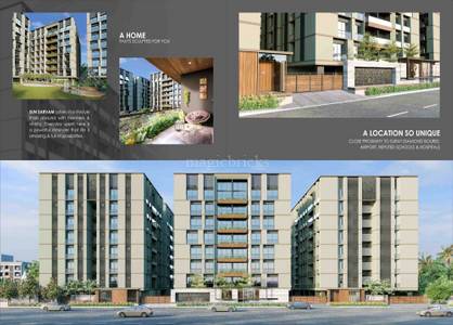 3BHK Multistorey Apartment for New Property in Sun Sarvam at Vesu 3BHK Multistorey Apartment for New Property in Sun Sarvam at Vesu