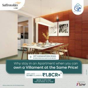 4BHK Villa for Resale in GRC Saffron Skies at Uttarahalli Hobli 4BHK Villa for Resale in GRC Saffron Skies at Uttarahalli Hobli
